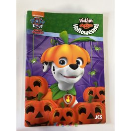   Mancs őrjárat: Vidám Halloweent! színező és foglalkoztató füzet