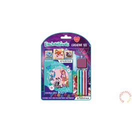Enchantimals kreatív készlet - színezővel és nyomdával