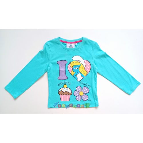 Hupikék törpikék hosszú ujjú póló többféle színben