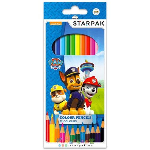 Mancs őrjárat színes ceruza 12 db