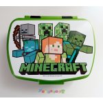 Minecraft műanyag uzsonnás doboz