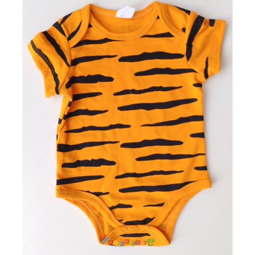 Micimackó rövid ujjú body, Tigris mintával
