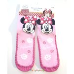 Minnie egér bőrtalpú zokni