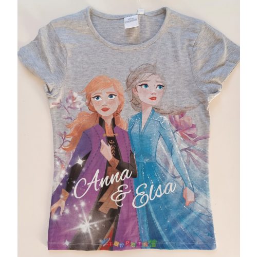 Jégvarázs Anna és Elsa póló kétféle változatban