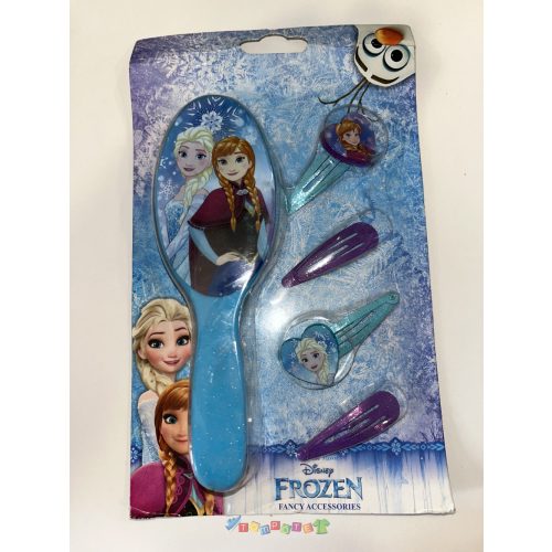 Frozen fésű és hajcsat szett