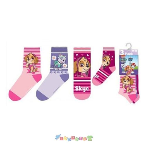 Mancs őrjárat zokni 3 darabos szett