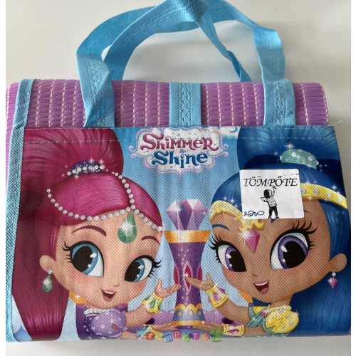 Shimmer és Shine strandszőnyeg, gyékény gyerekeknek