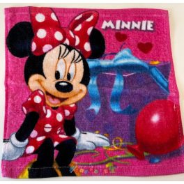 Minnie egér kéztörlő 30 x 30 cm