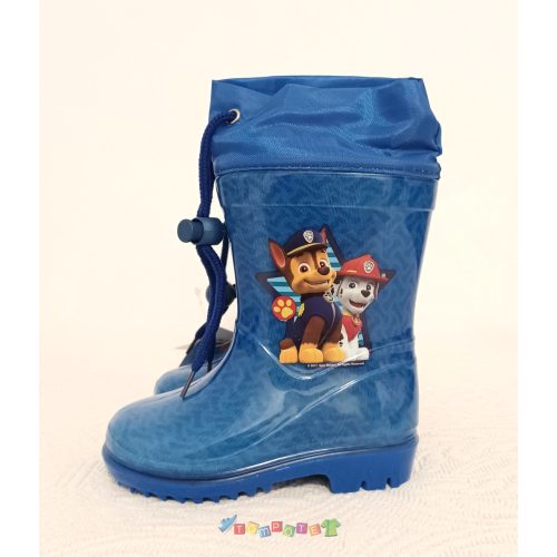 Mancs őrjárat gumicsizma kék színben Chase és Marshall kutyikkal