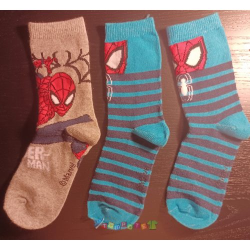 Spiderman - Pókember zokni 3 darabos szett