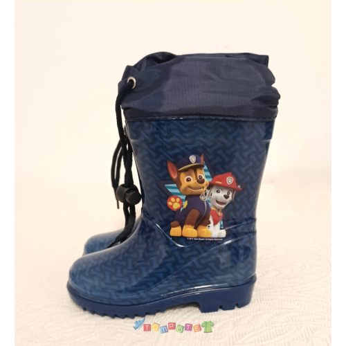 Mancs őrjárat gumicsizma sötétkék színben Chase és Marshall kutyikkal