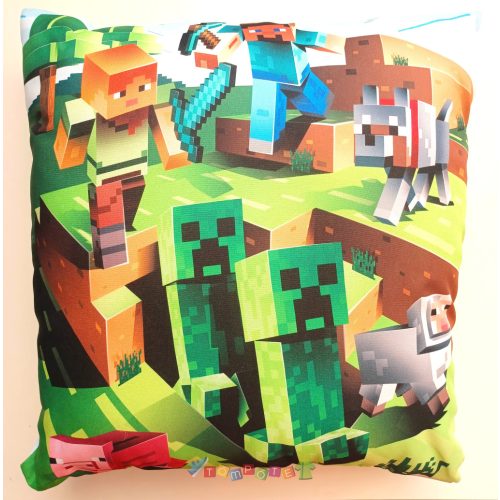 Minecraft díszpárna