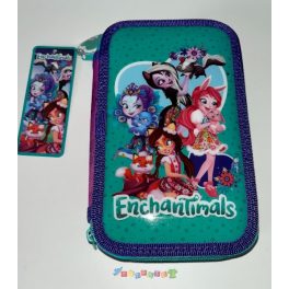 Enchantimals tolltartó töltött 2 emeletes lila/zöld