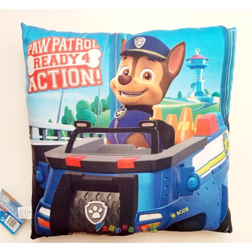 Mancs őrjárat díszpárna - Chase kutyus