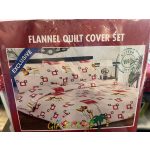 Flanel ágyneműhuzat felnőtt méret 
