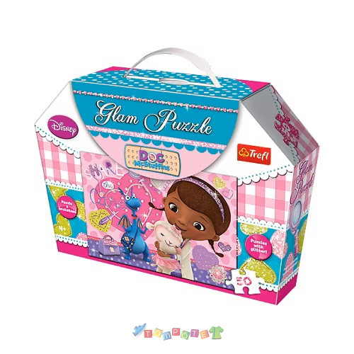 Trefl Glam Puzzle, Dr. Plüssi, 50 darabos