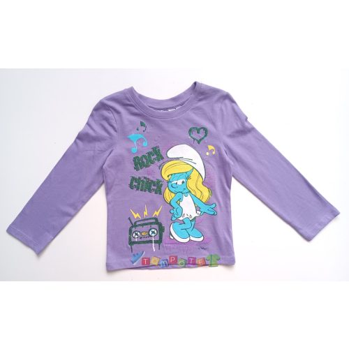 Hupikék törpikék hosszú ujjú póló