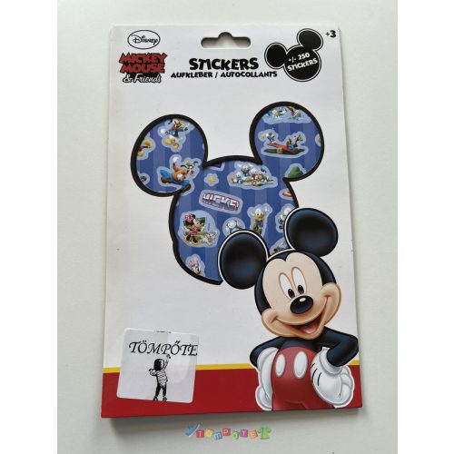 Mickey egér 250 darabos matricacsomag