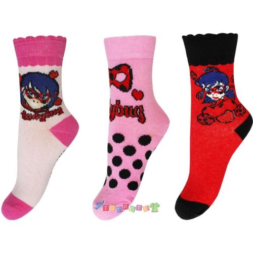 Miraculous zokni 3 darabos szett