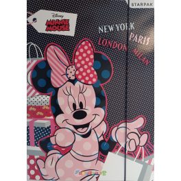 Minnie egér gumis mappa