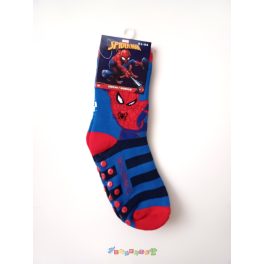 Spiderman - Pókember csúszásgátló zokni kék színben