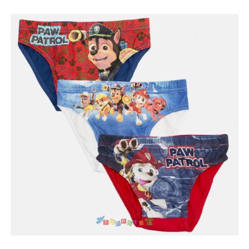 Mancs őrjárat gyerek alsónadrág 3 db-os szett