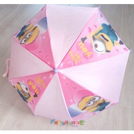 Minions rózsaszín gyerek esernyő