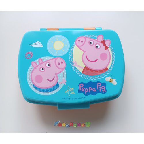 Peppa malac műanyag uzsonnás doboz