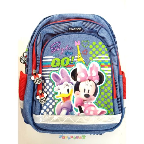 Minnie egér ergonómikus iskolatáska alsósoknak