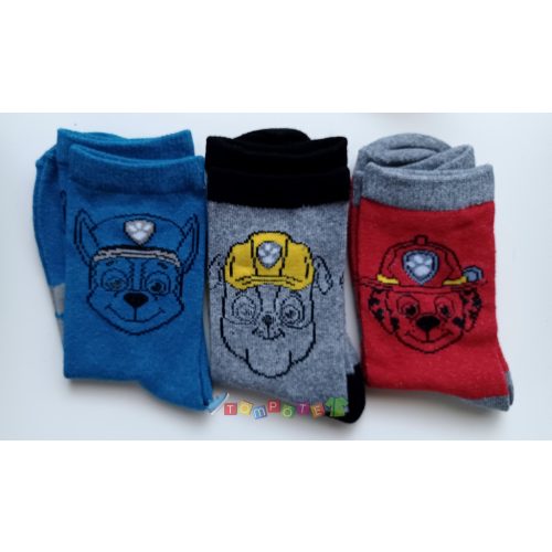 Mancs őrjárat zokni 3 darabos szett