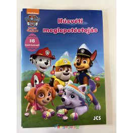   Mancs őrjárat húsvéti meglepetés matricás foglalkoztatófüzet