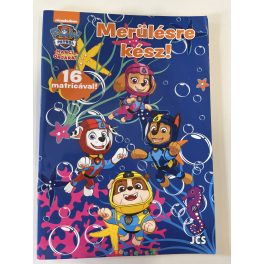   Mancs őrjárat, Paw Patrol Merülésre kész foglalkoztató füzet
