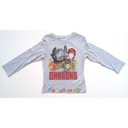   Így neveld a sárkányodat hosszú ujjú póló többféle változatban